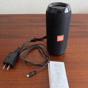 T&G Portable Blue Tooth Speaker - Black